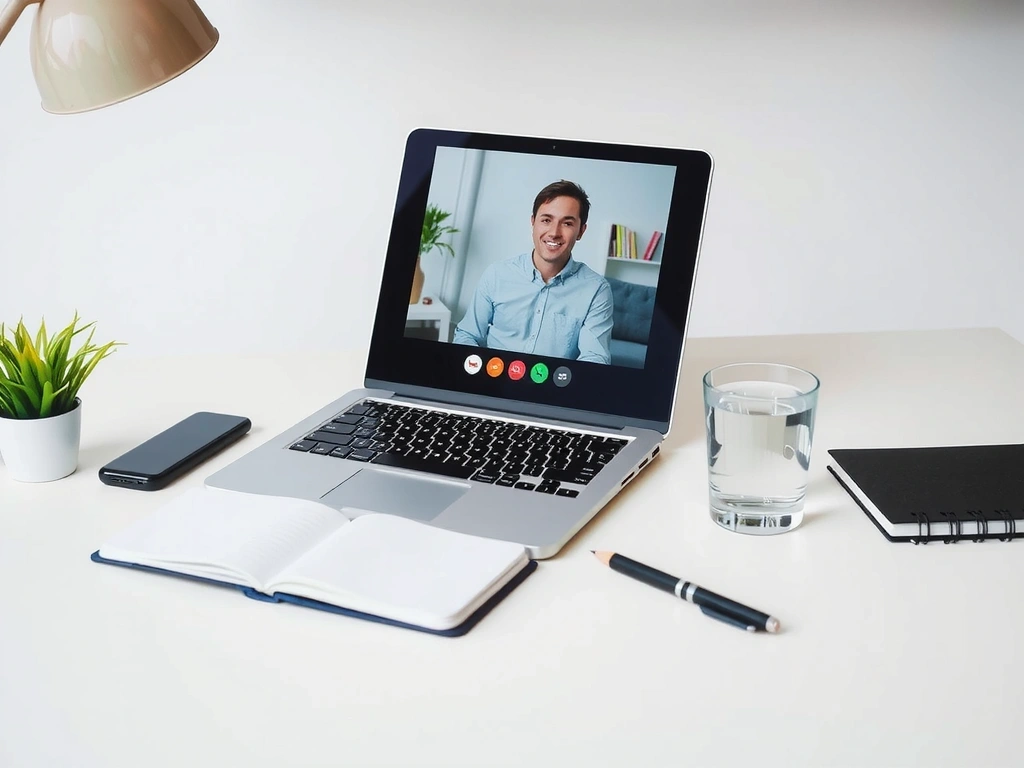 Digitales Terminal für Online-Beratung